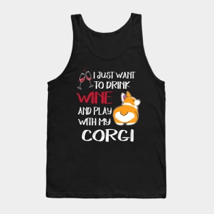 I Want Just Want To Drink Wine (83) Tank Top